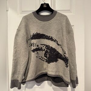 Demoo Parkchoonmoo Eye Sweater Sweatshirt Size 40